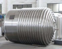 不銹鋼外排管反應(yīng)釜